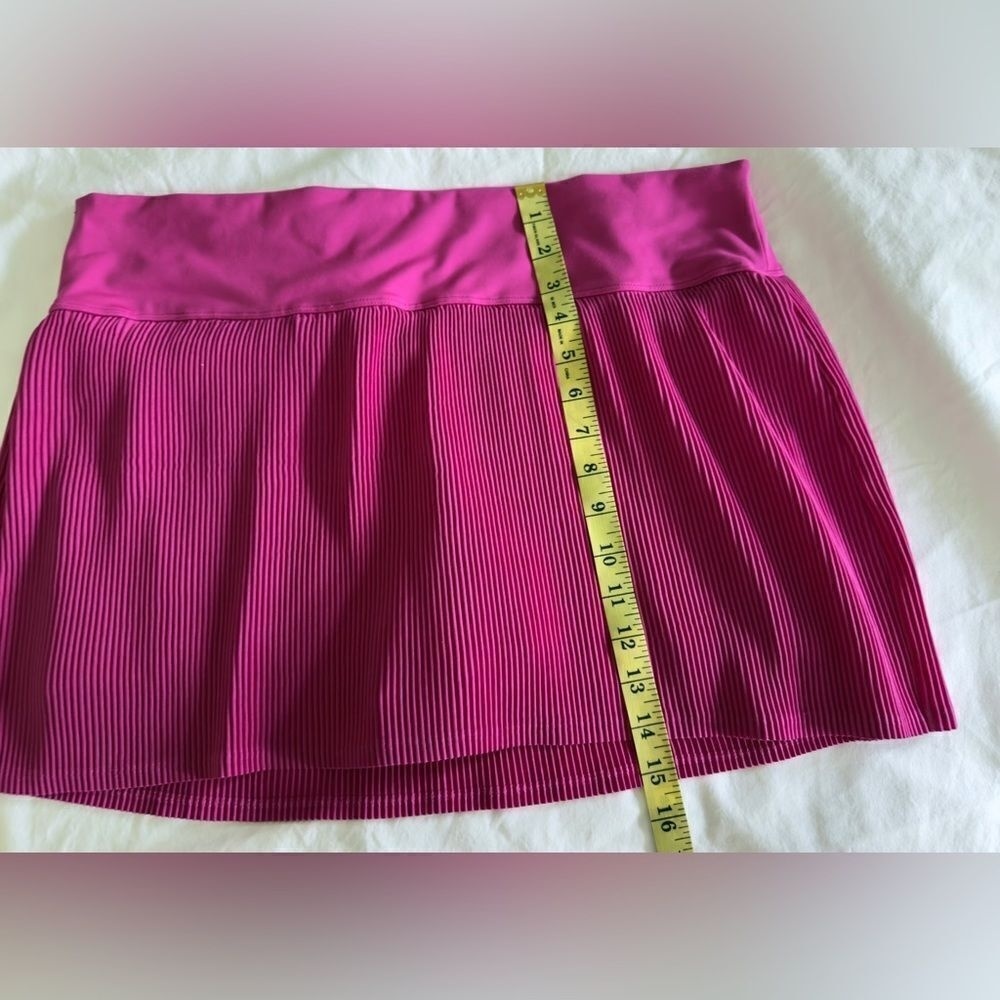 Women's Micro Pleated Skort Athletic Skort - All in Motion Pink XL - Picture 9 of 11